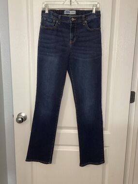Old Navy Boy’s Dark Blue Boot Cut Jeans